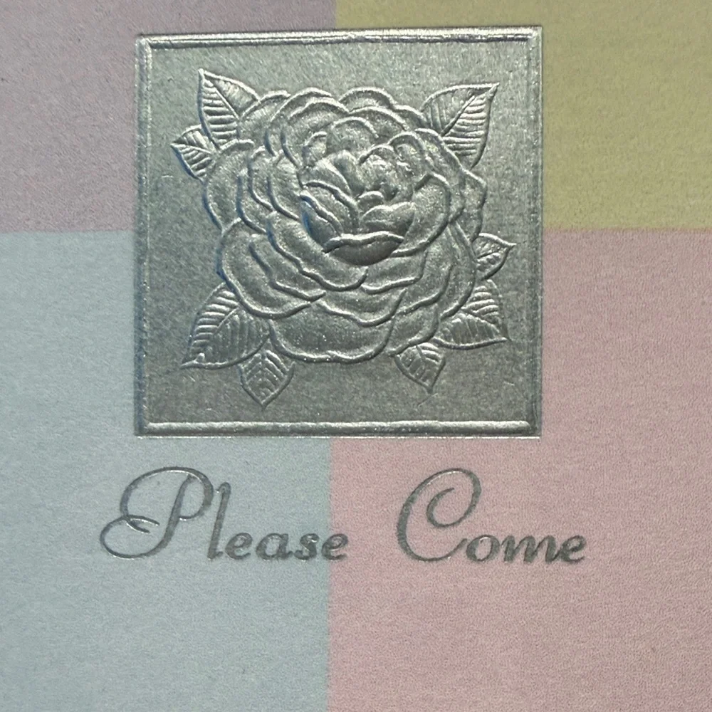 New Vintage 90’s Party Pink Pastel Adult Invitations. 4 packs of 10.